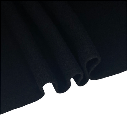 Melton Wool - Black