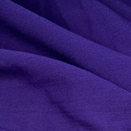 Crinkled Polyester/Cotton - Frosty Purple