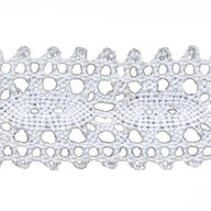 Lace Trim - 25mm - By the Yard - Cream