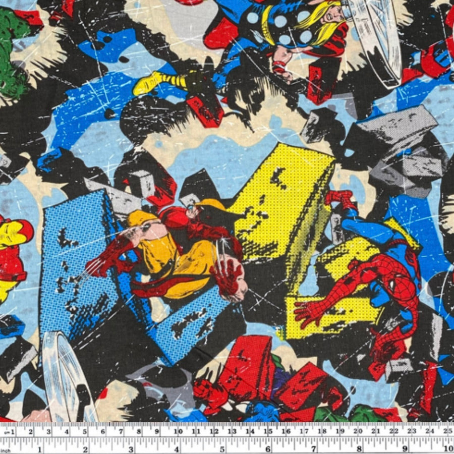 Quilting Cotton - Marvel - 44”