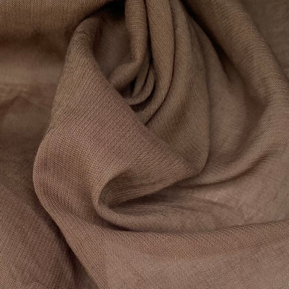 Silk Voile - Brown