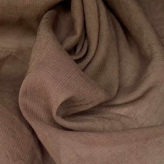 Silk Voile - Brown