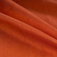 Polyester Shantung Satin - 48” - Orange/White