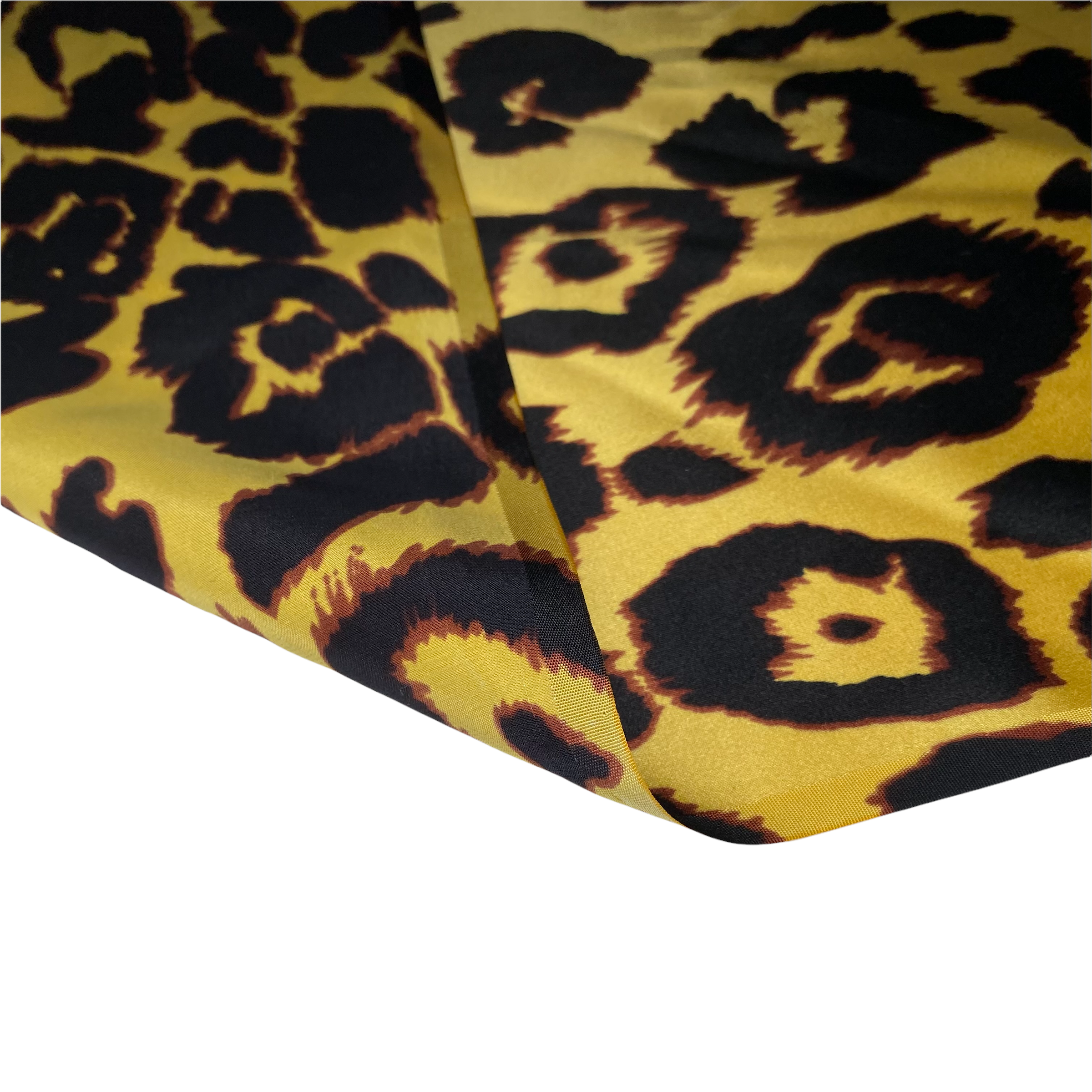 Printed Silk Charmeuse - Cheetah