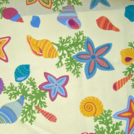 Seashell Indoor/Outdoor Upholstery - Robert Allen - 56” - Yellow