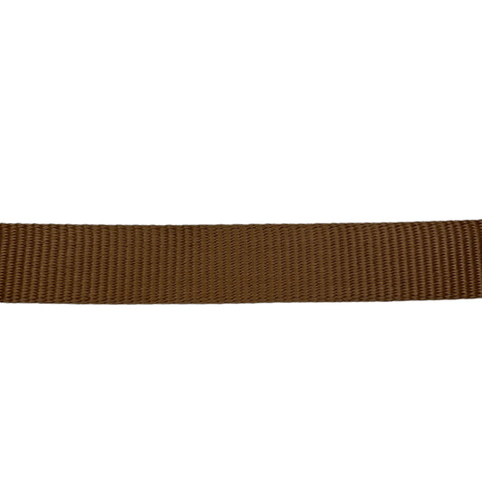 Heavy Duty Nylon Webbing - 25mm - Copper