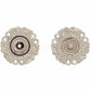 Decorative Snap Fastener - 22mm - 1 set - Gold