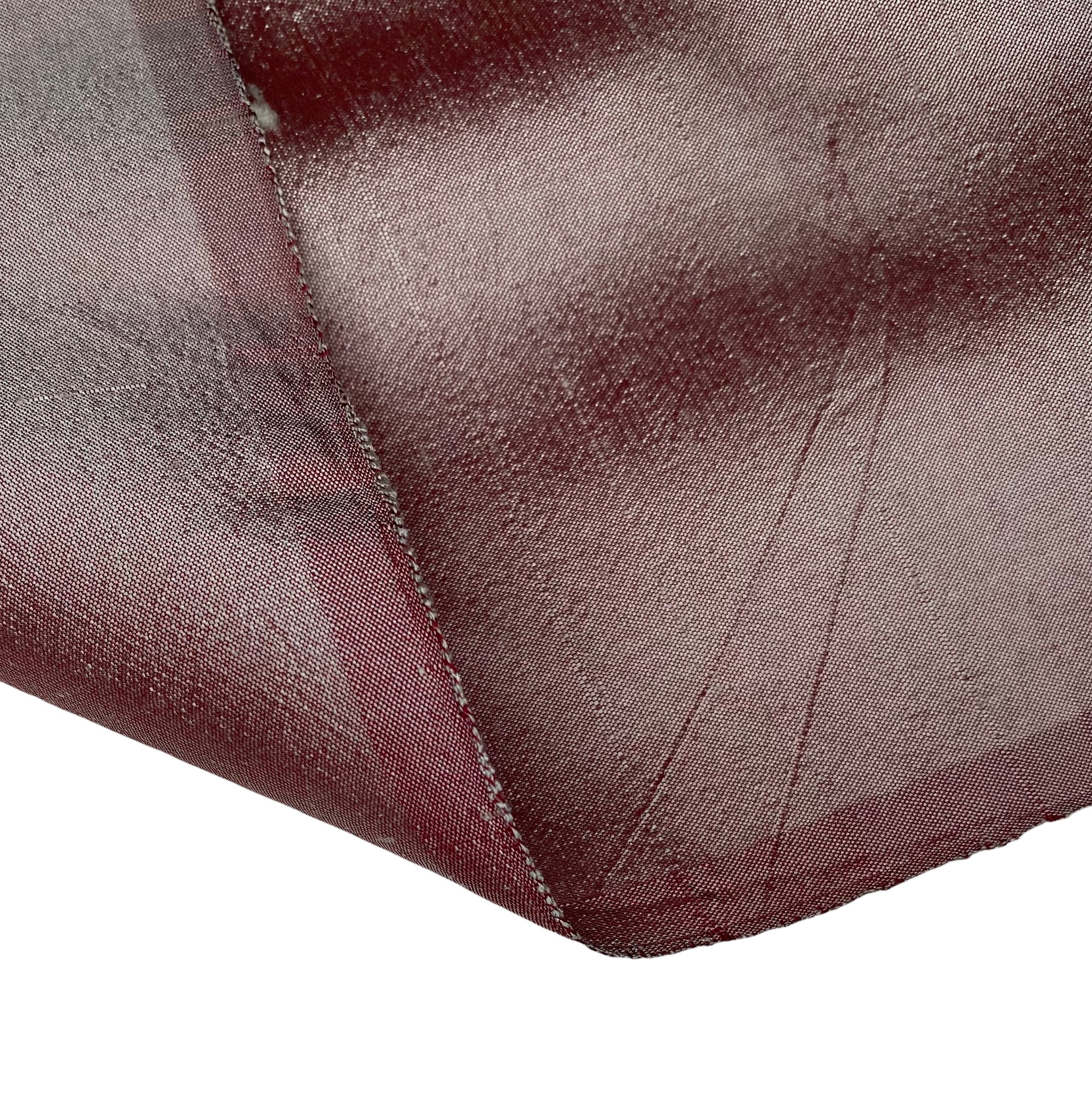 Shot Silk Dupioni - Blush/Red