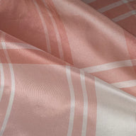Plaid China Silk - Pink/Off White