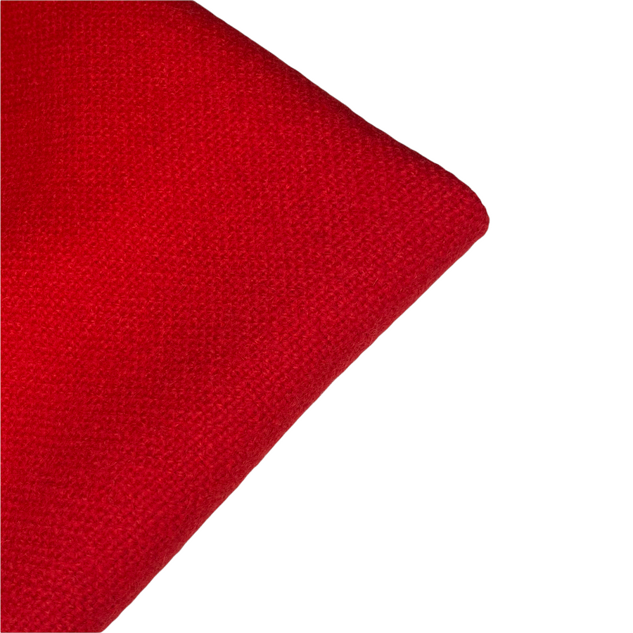 Wool Coating - 52” - Red