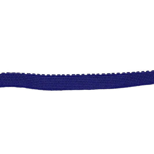 Picot Edge Decorative Elastic - Soft Back - 10mm - By the Yard - Purple