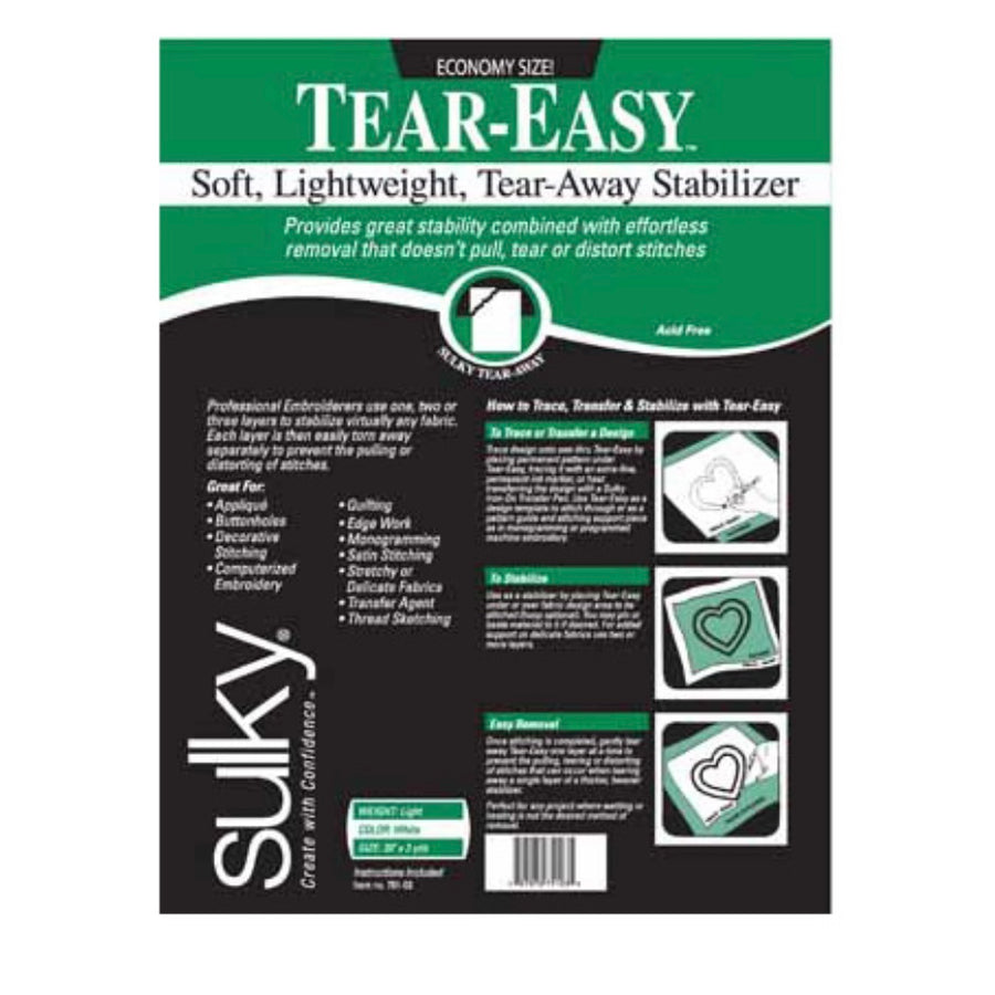 Tear-Easy - White - 50cm x 2.75m (20″ x 3yd) pkg