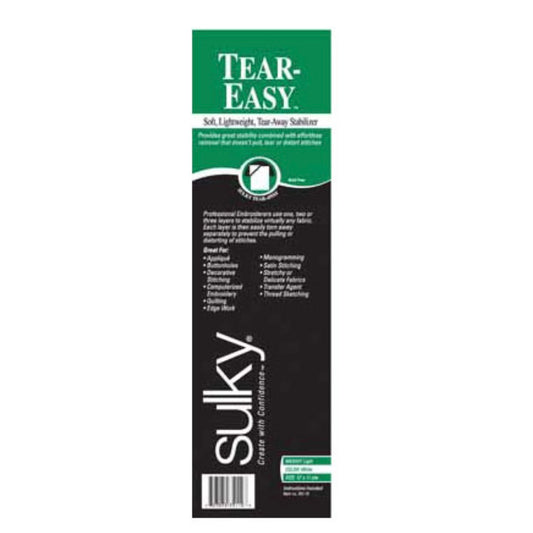 Tear-Easy - White - 30.5cm x 10m (12″ x 11yd) roll