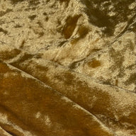 Crushed Stretch Velvet - Gold