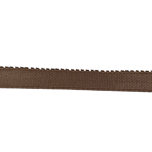 Picot Edge Decorative Elastic - Soft Back - 13mm - By the Yard - Nude