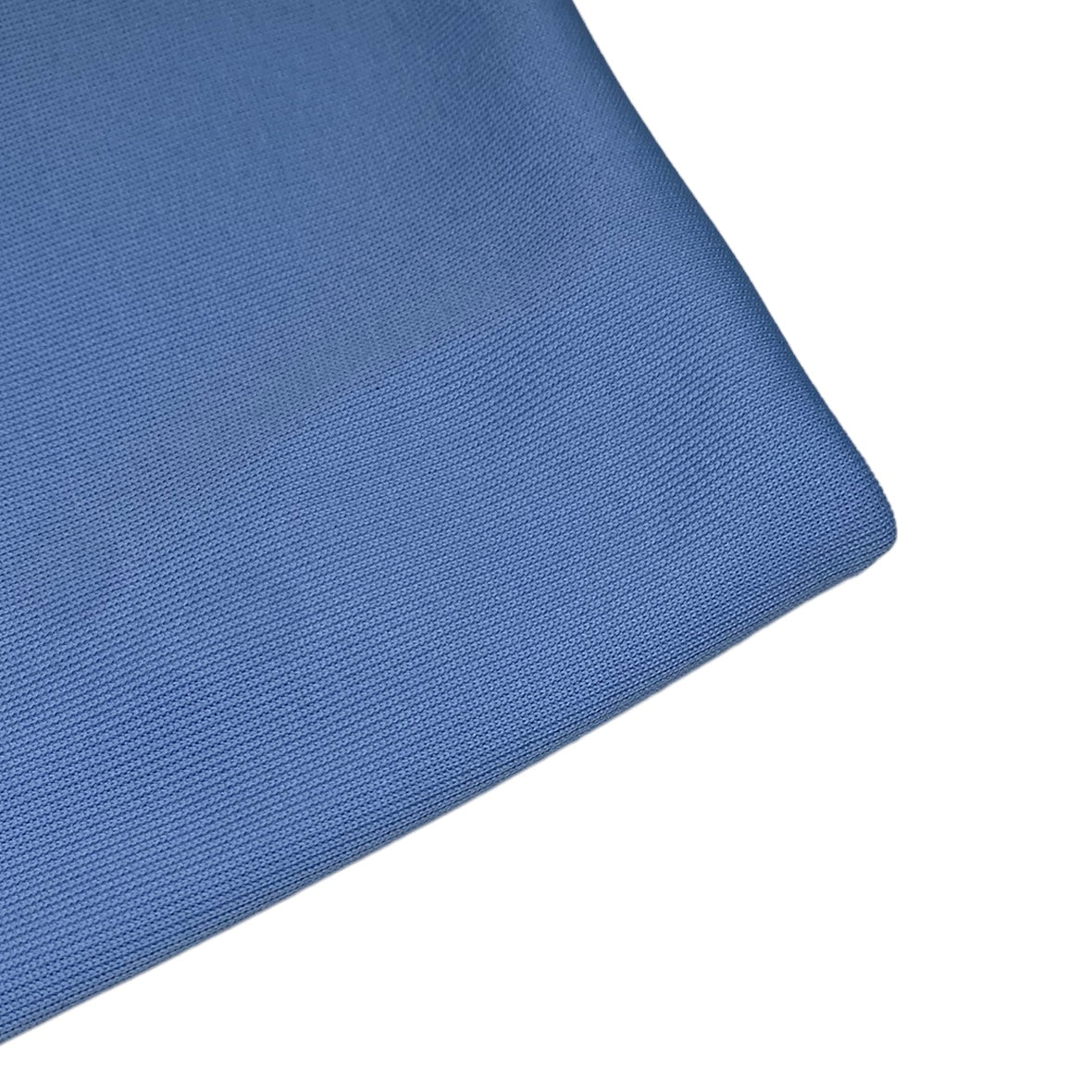 Polyester Tubular Rib Knit - Light Blue