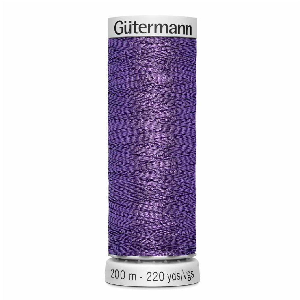 Dekor Metallic Thread - 200m - True Blue