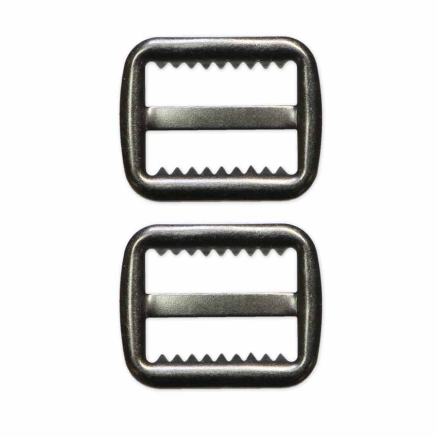 Vest Buckles - 25mm (1″) - Gunmetal - 2 pcs