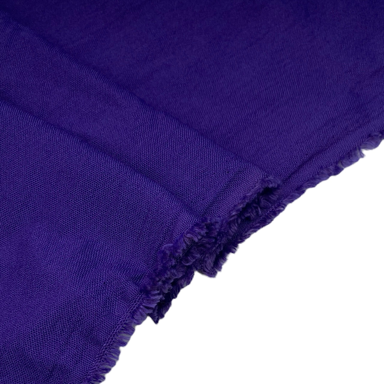 Crinkled Polyester/Cotton - Frosty Purple