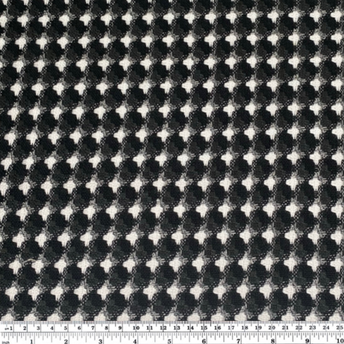 Wool Coating - Black/White/Grey