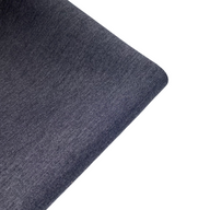 Stretch Bonded Scuba Knit - Burgundy/Heather Grey