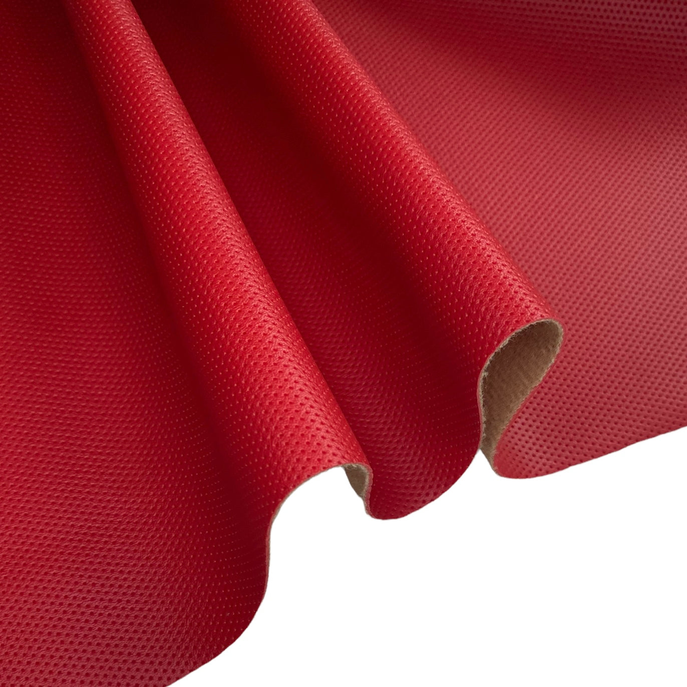 Perforated Look Vinyl - Red