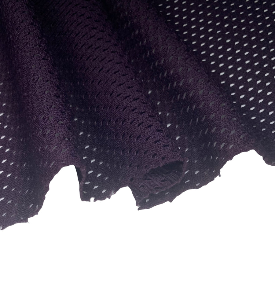 Athletic Jersey Mesh - Plum