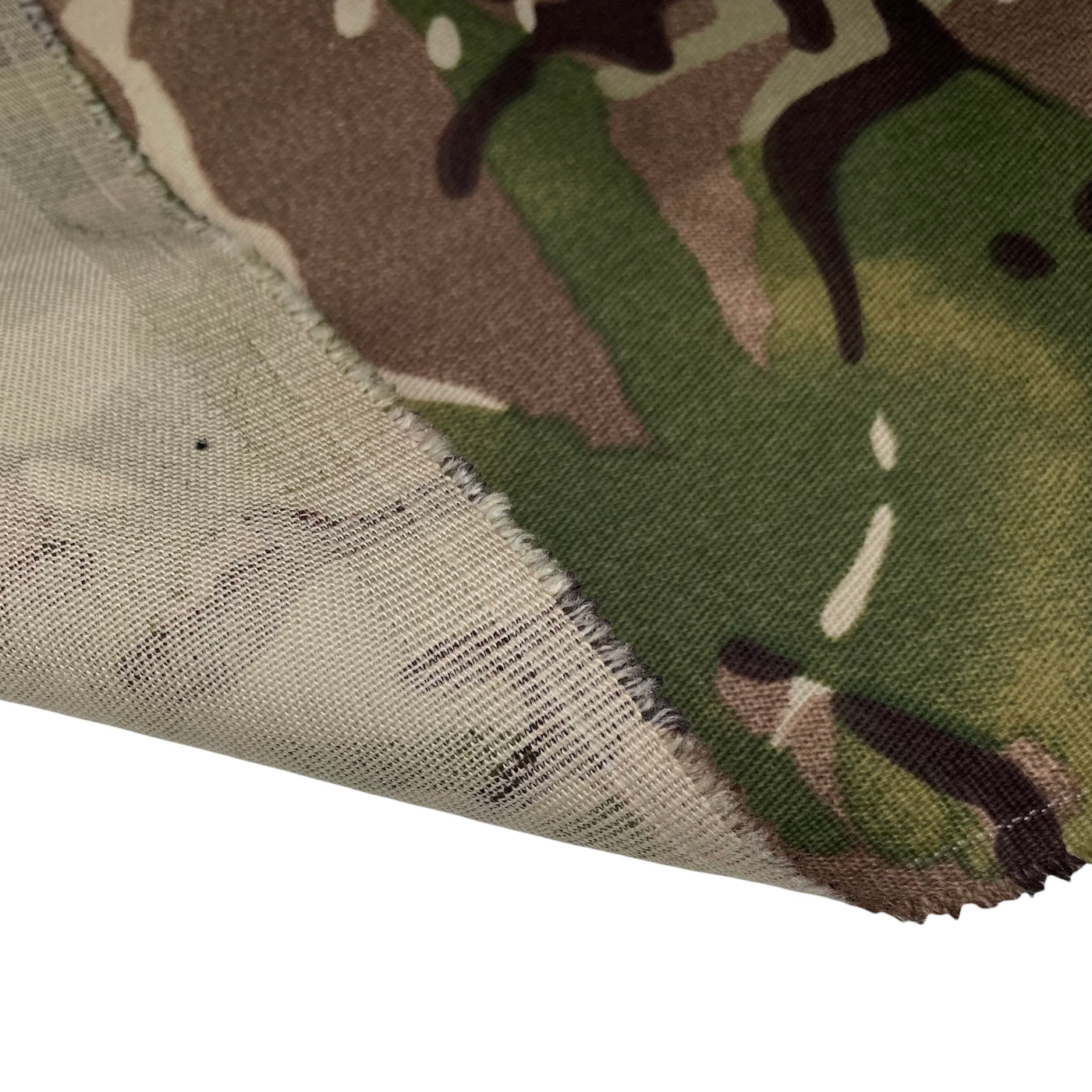 Printed Twill Cotton Canvas - Camouflage - 8oz