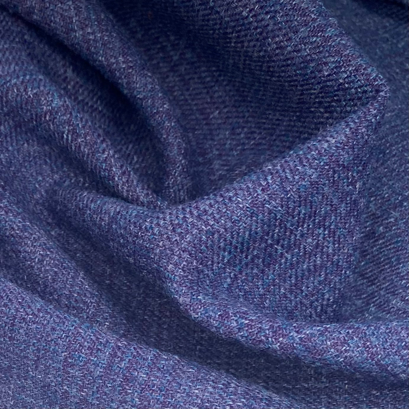 Wool Plaid - Purple/Blue