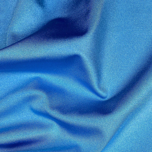 Shimmer Nylon Spandex- 62” - Sapphire