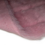 Luxe Striped Faux Fur - Pink