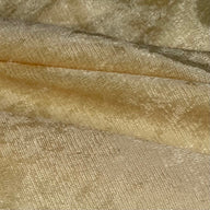 Crushed Stretch Velvet - Light Yellow