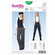 Pants Sewing Pattern - Burda Young 6856