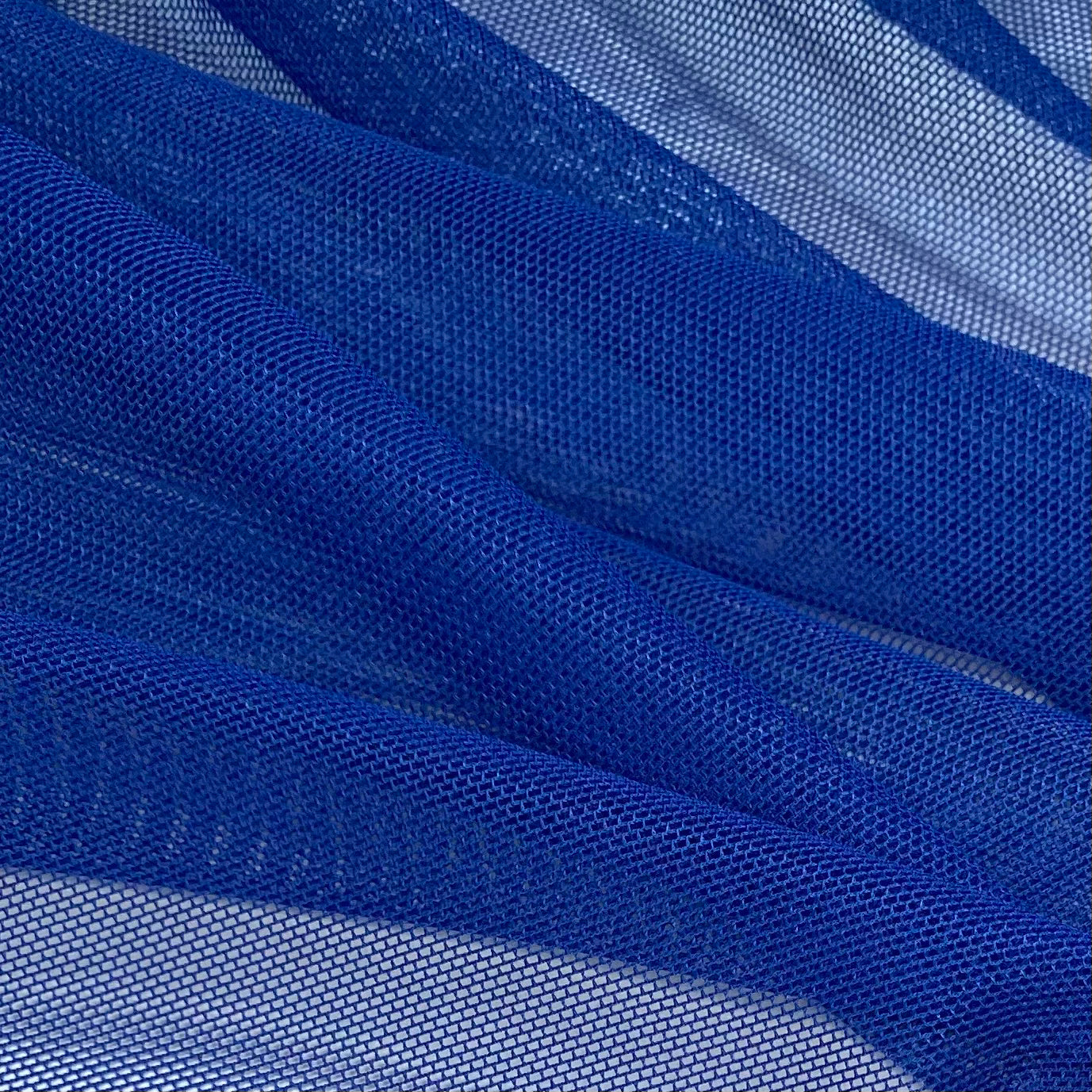 Stretch Mesh Power Mesh Dark Blue King Textiles