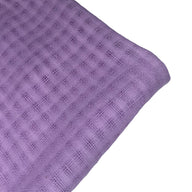 Plaid Cotton Gauze - Purple