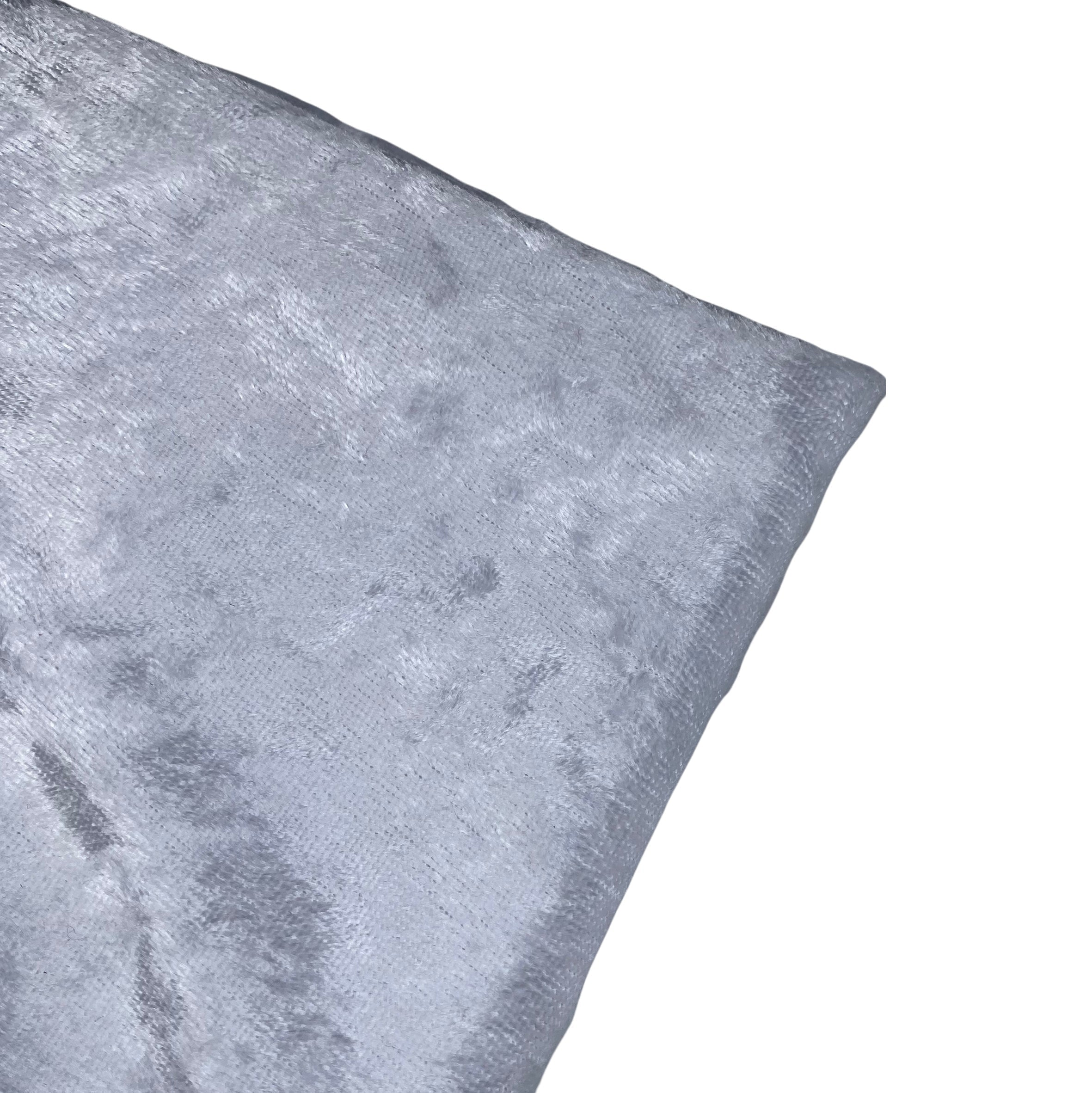 Crushed Stretch Velvet - Light Yellow