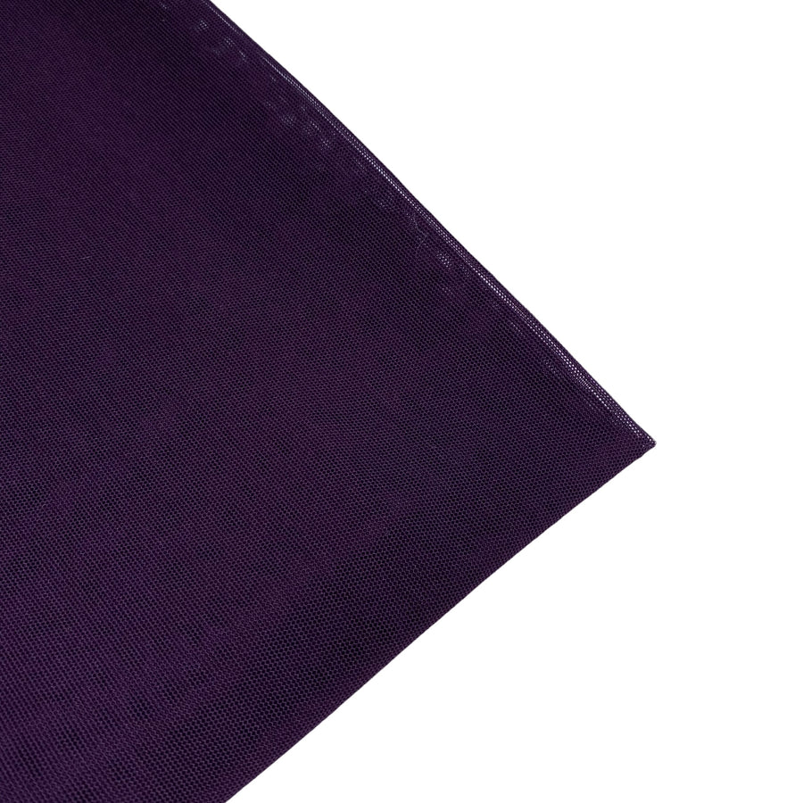 Stretch Mesh - Power Mesh - Plum