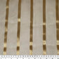 Striped Silk Organza - 53” - Gold