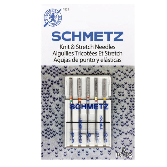 Knit & Stretch Needles Pack Carded - Assorted - 5 count
