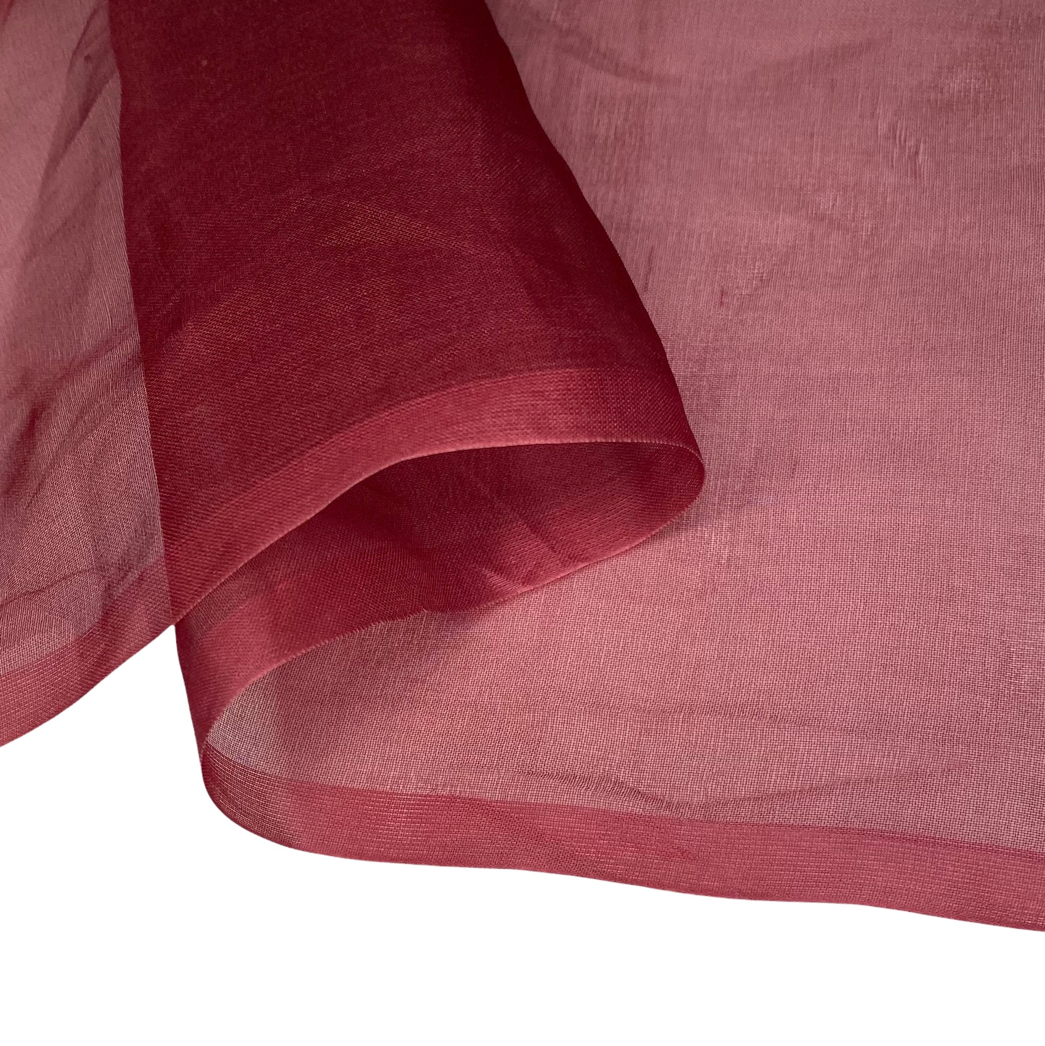 Silk Organza - Burgundy