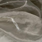 Embroidered Silk Organza - 42” - Silver/White