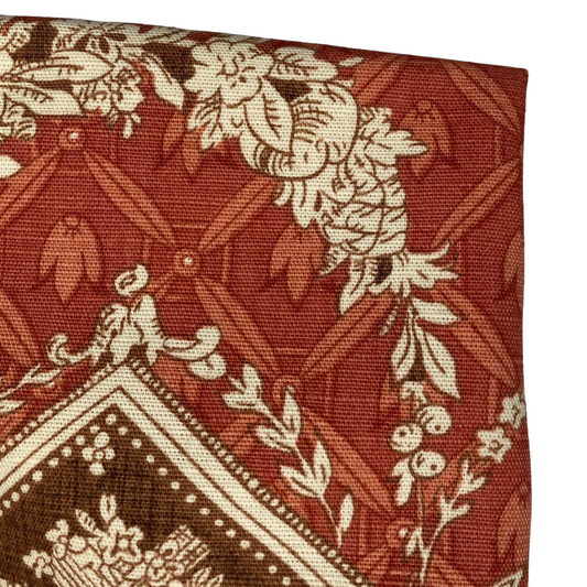 Printed Cotton Canvas - Delphi from ‘The Design Archives’