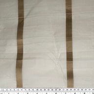 Striped Silk Organza - Gold