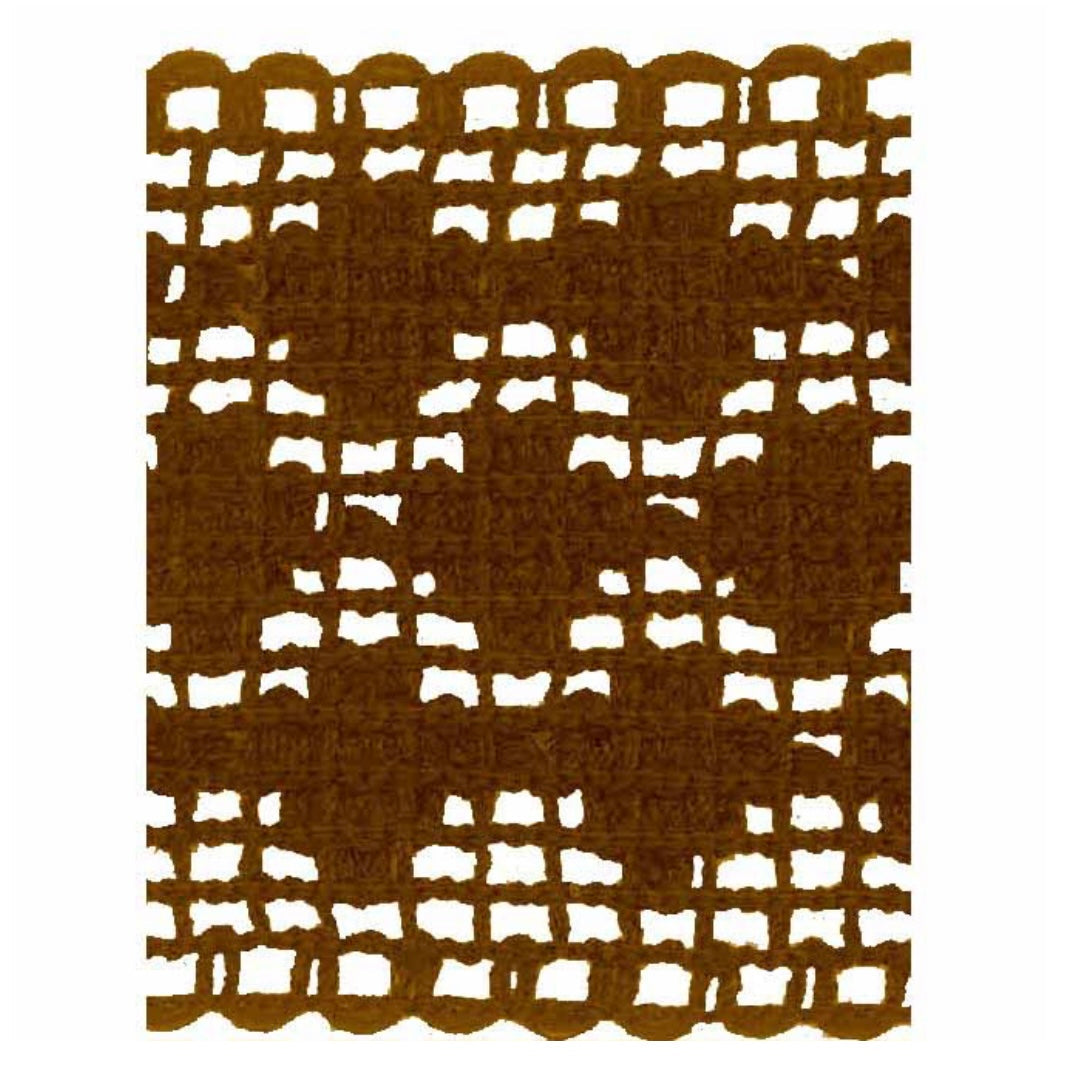 Lace Trim - 60mm - By the Yard - Brown