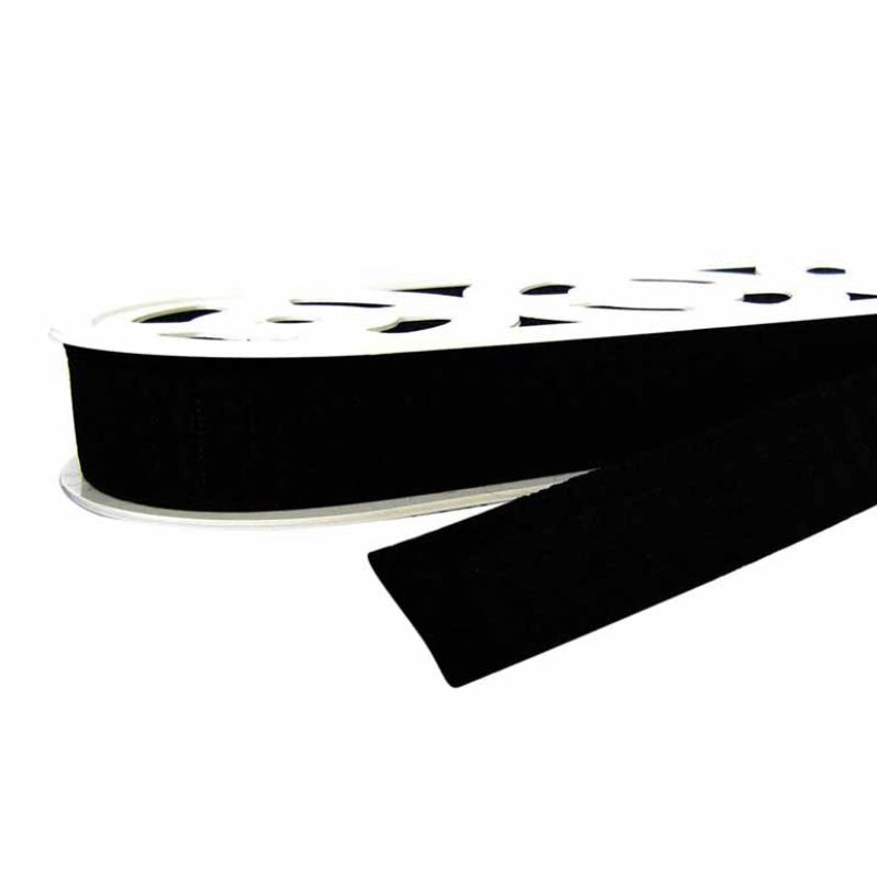 Woven Waistband Elastic - 25mm - By the Yard - Black