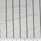 Striped Silk Georgette - White/Navy
