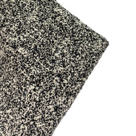 Cotton Upholstery - Designer Remnant - Black/Ivory