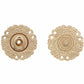Decorative Snap Fastener - 25mm - 1 set - Gunmetal