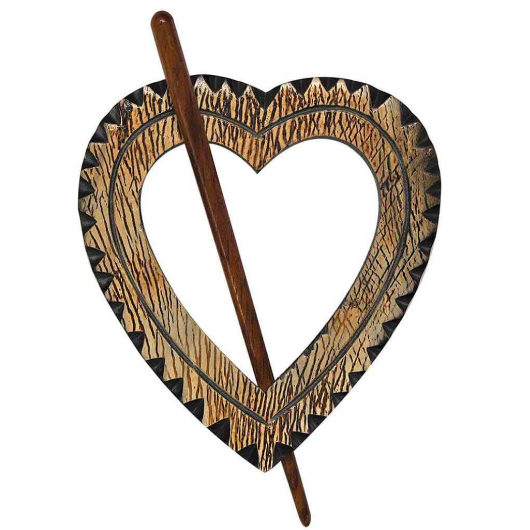 Shawl Pin - Horn - 3 3/8”
