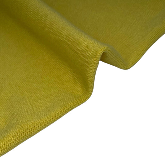 Cotton Tubular Rib Knit - Yellow